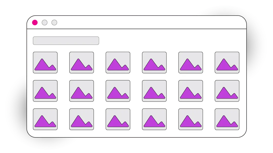 Animated Drawing of FlowBuddy Scripts Super Lightbox Gallery for Webflow